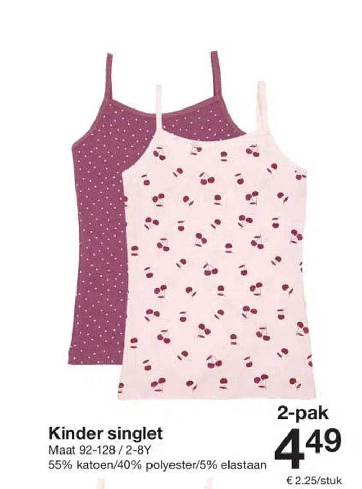 Kinder singlet