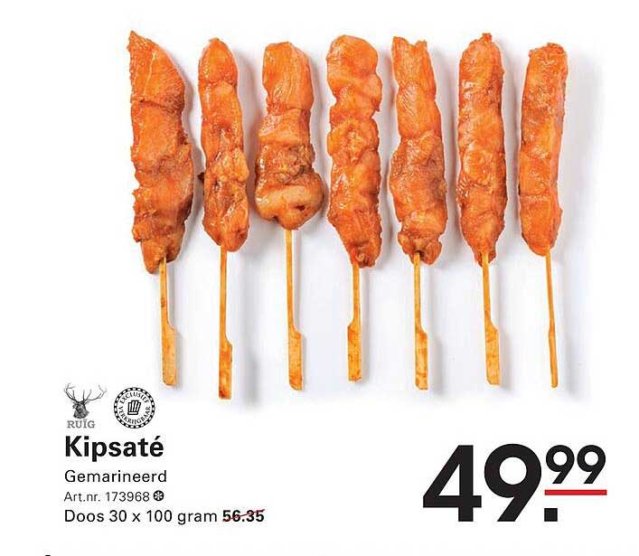 Kipsaté Gemarineerd