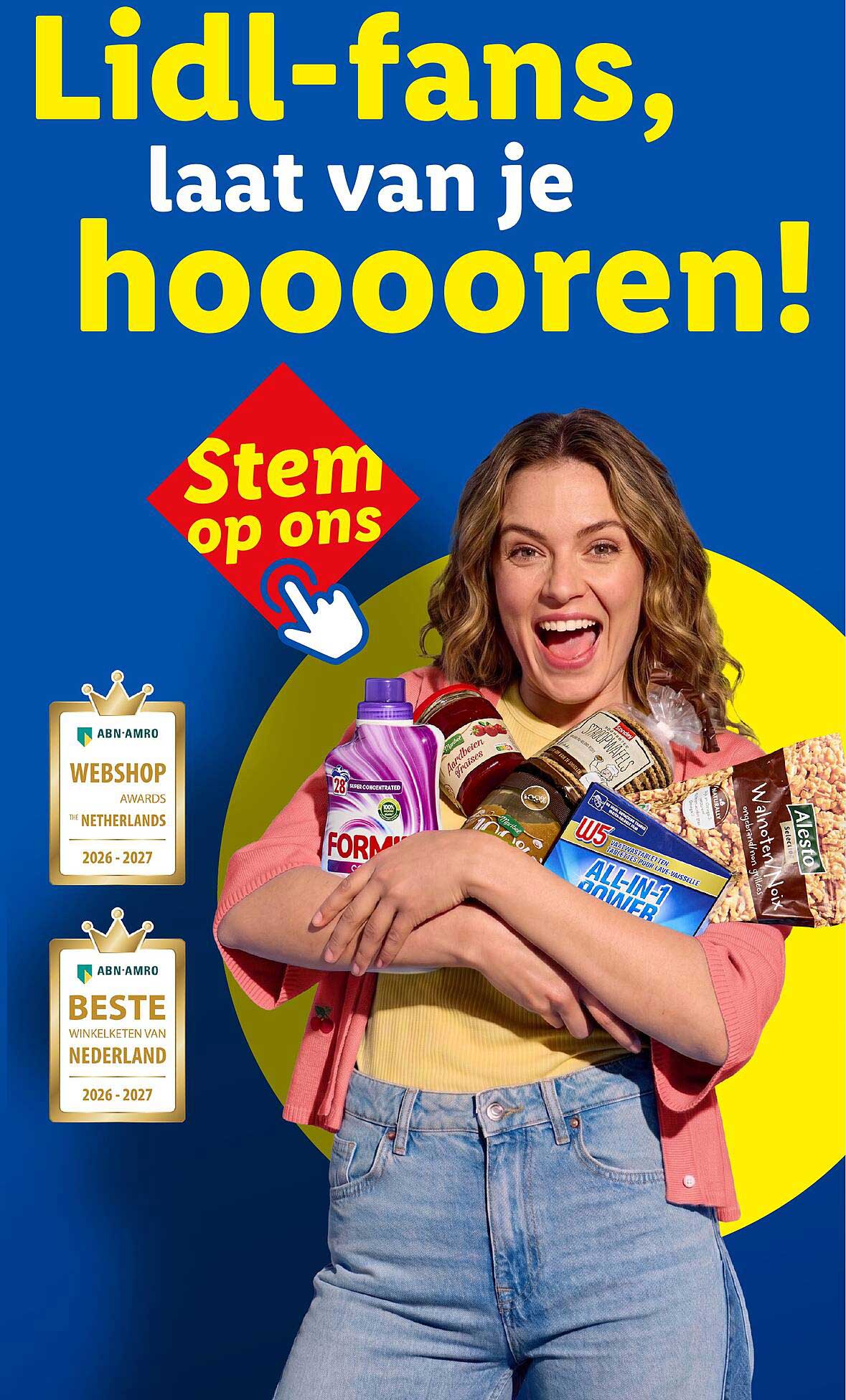 Lidl-fans, laat van je hooooren! Stem op ons