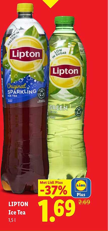 Lipton Ice Tea 1,5 l -37%