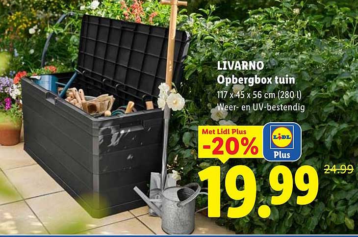 LIVARNO Opbergtbox tuin