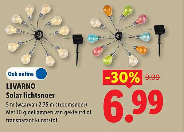 LIVARNO Solar lichtsnoer