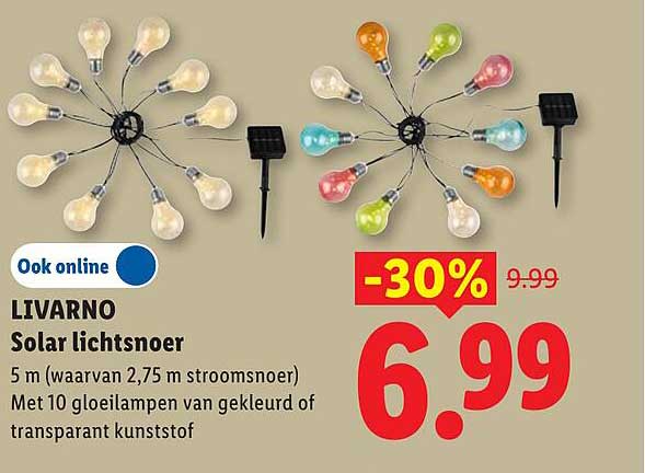 LIVARNO Solar lichtsnoer