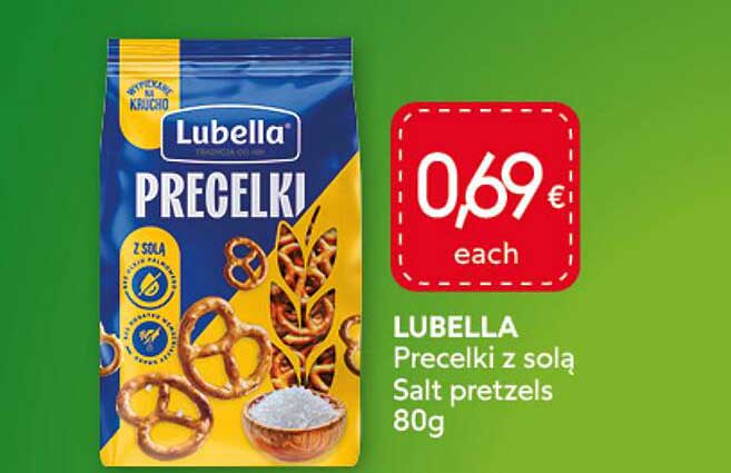LUBELLA Precelki z solą Salt pretzels 80g