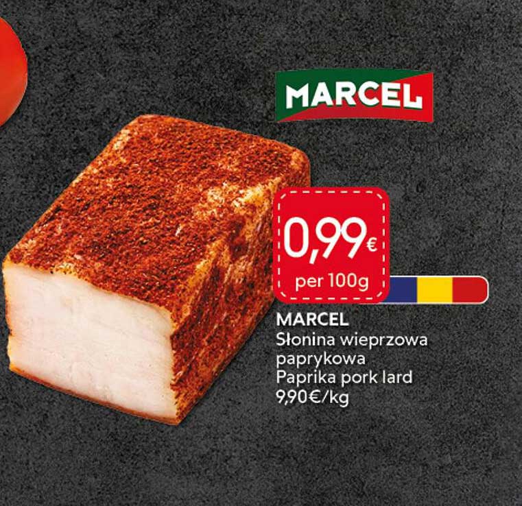 MARCEL Slonina wieprzowa paprykowa Paprika pork lard