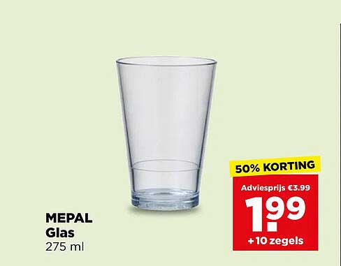 MEPAL Glas 275 ml