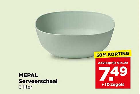 MEPAL Serveerschaal 3 liter