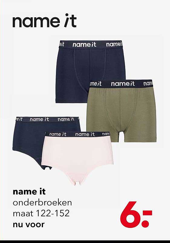 name it onderbroeken maat 122-152 nu voor