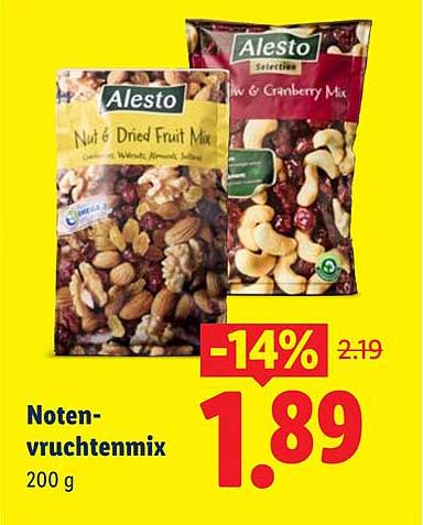 Noten-vruchtenmix