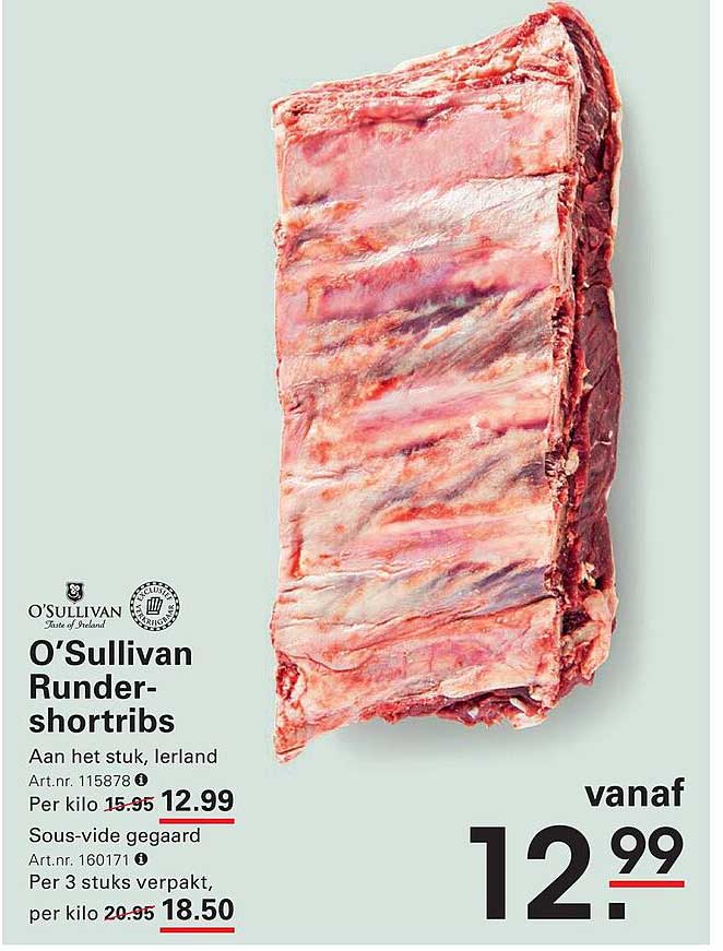 O'Sullivan Runder-shortribs