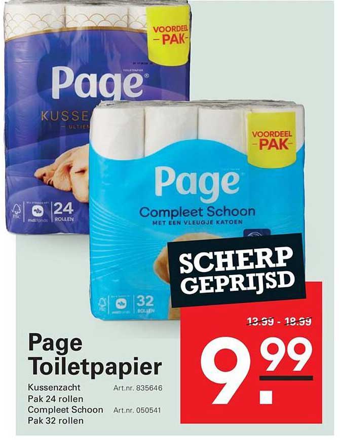 Page Toiletpapier