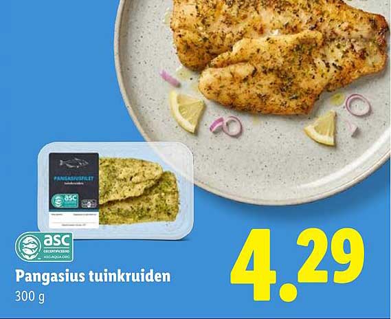 Pangasius tuinkruiden