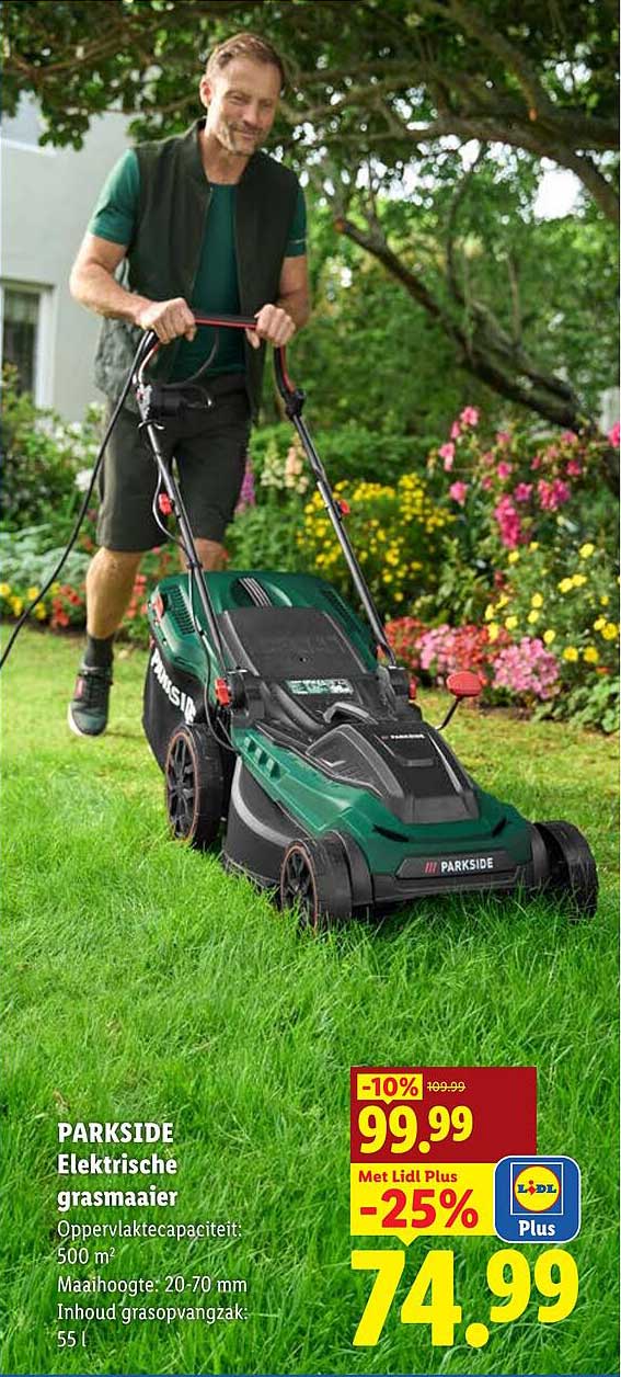 PARKSIDE Elektrische grasmaaier