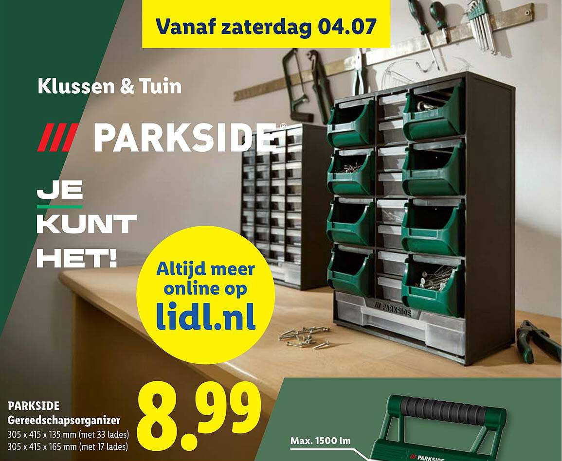 PARKSIDE Gereedschapsorganizer