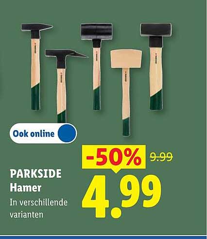 PARKSIDE Hamer In verschillende varianten -50%