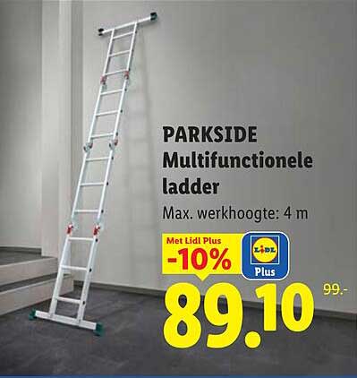 PARKSIDE Multifunctionele ladder