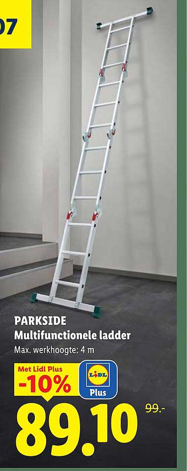 PARKSIDE Multifunctionele ladder