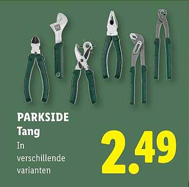 PARKSIDE Tang In verschillende varianten