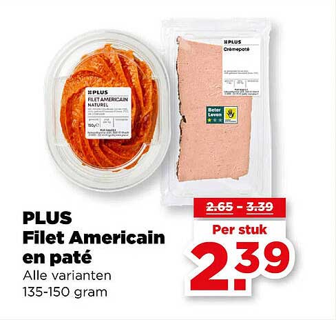 PLUS Filet Americain en paté