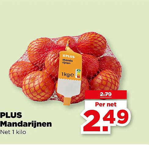 PLUS Mandarijnen Net 1 kilo