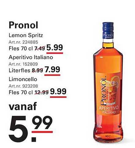 Pronol Lemon Spritz