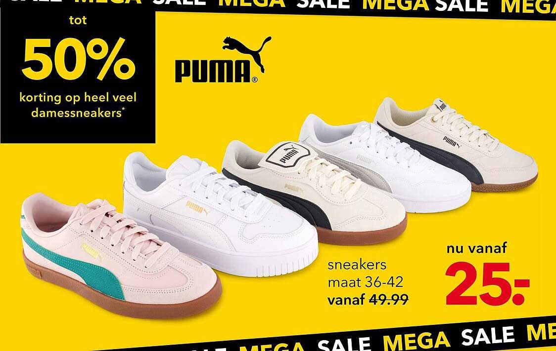 PUMA sneakers maat 36-42