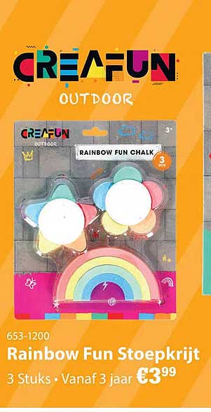 Rainbow Fun Stoepkrijt
