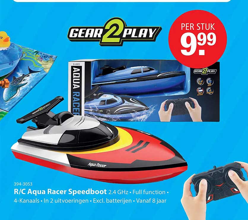 R/C Aqua Racer Speedboot 2.4 GHz