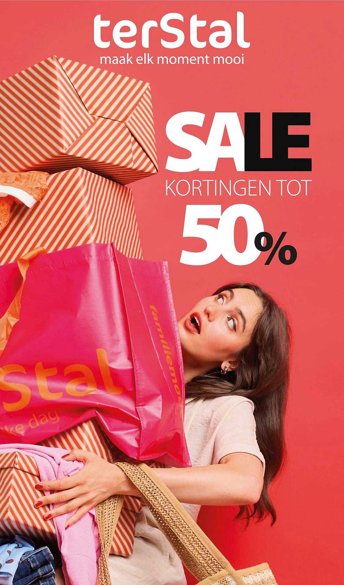SALE KORTINGEN TOT 50%