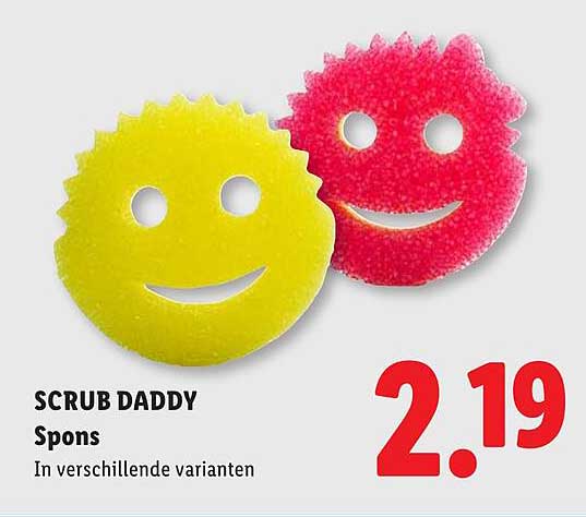 SCRUB DADDY Spons In verschillende varianten
