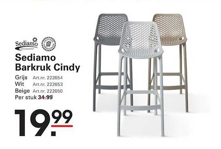 Sediamo Barkruk Cindy