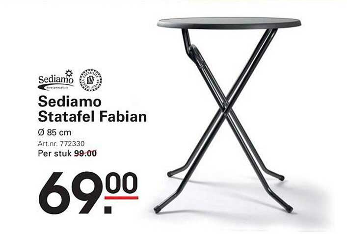 Sediamo Statafel Fabian