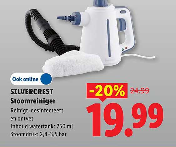 SILVERCREST Stoomreiniger -20%