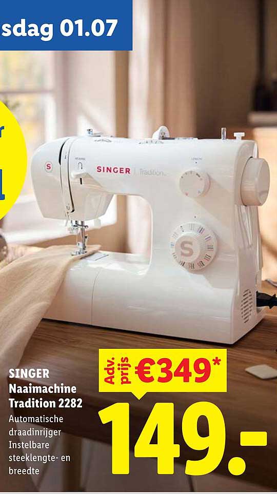 SINGER Naaimachine Tradition 2282