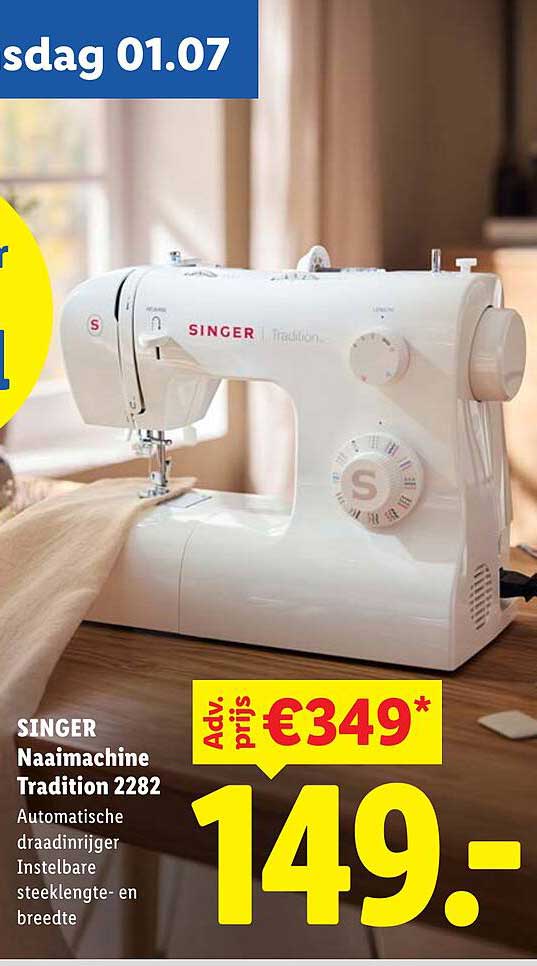 SINGER Naaimachine Tradition 2282