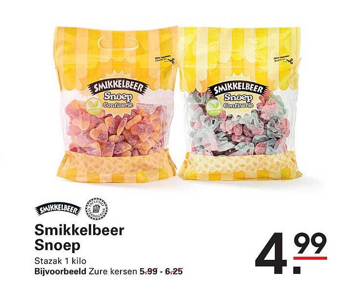 Smikkelbeer Snoep