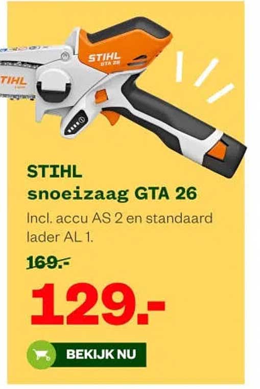 STIHL snoeizaag GTA 26