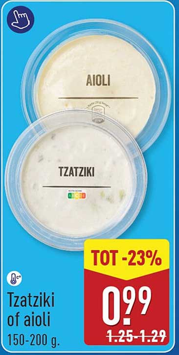Tzatziki of aioli 150-200 g. TOT -23%