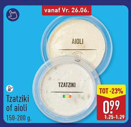Tzatziki of aioli 150-200 g. TOT -23%