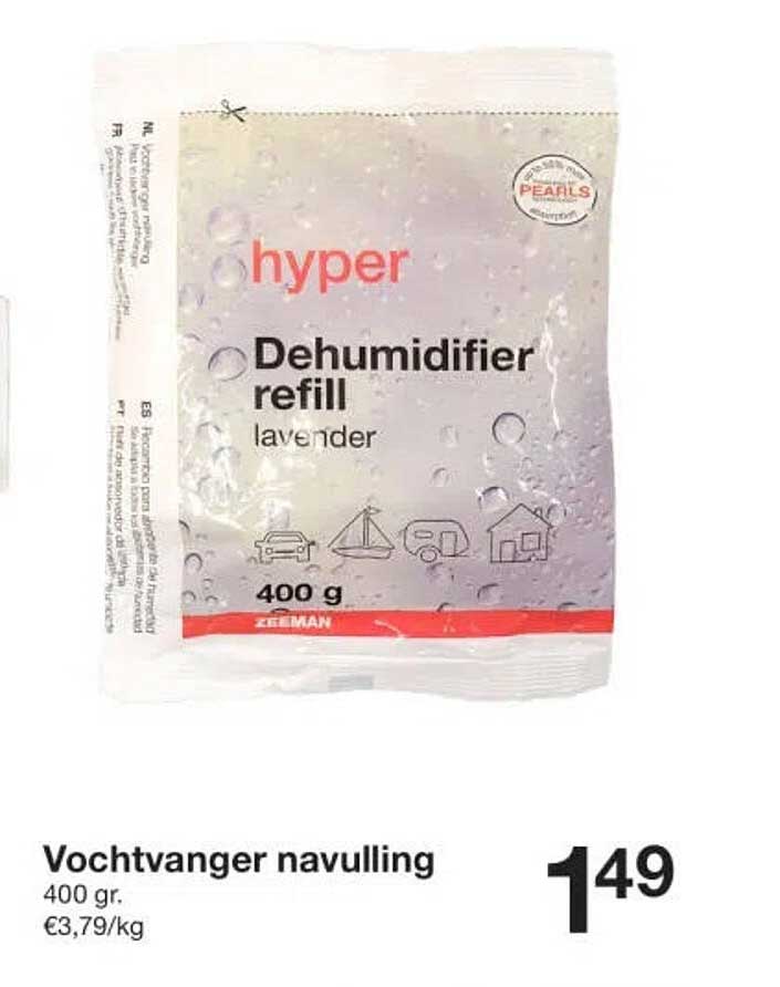 Vochtvanger navulling 400 gr.