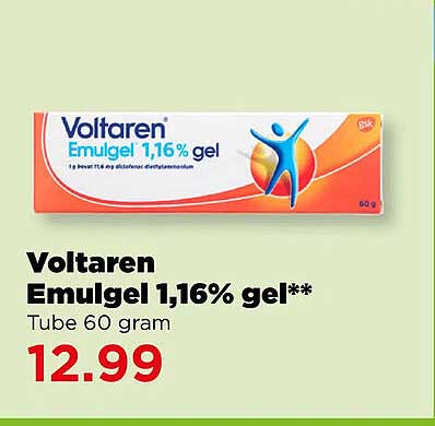 Voltaren Emulgel 1,16% gel**
