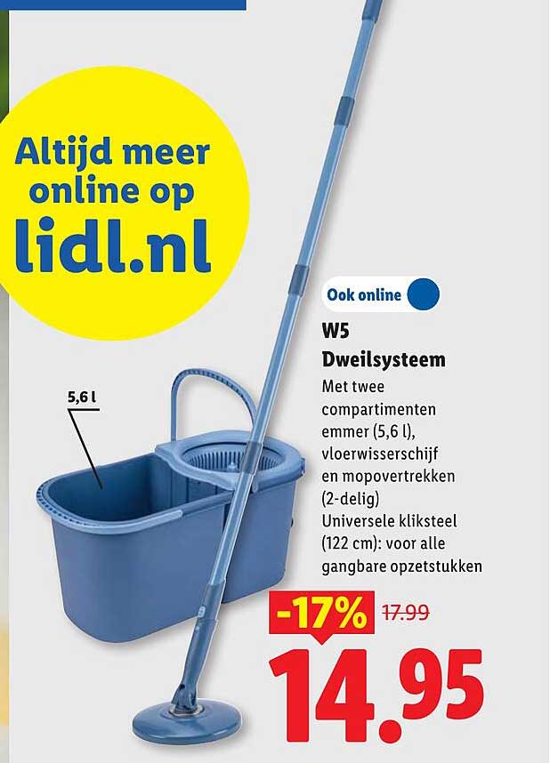 W5 Dweilsysteem -17%