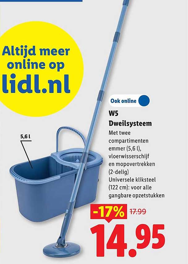 W5 Dweilsysteem -17%