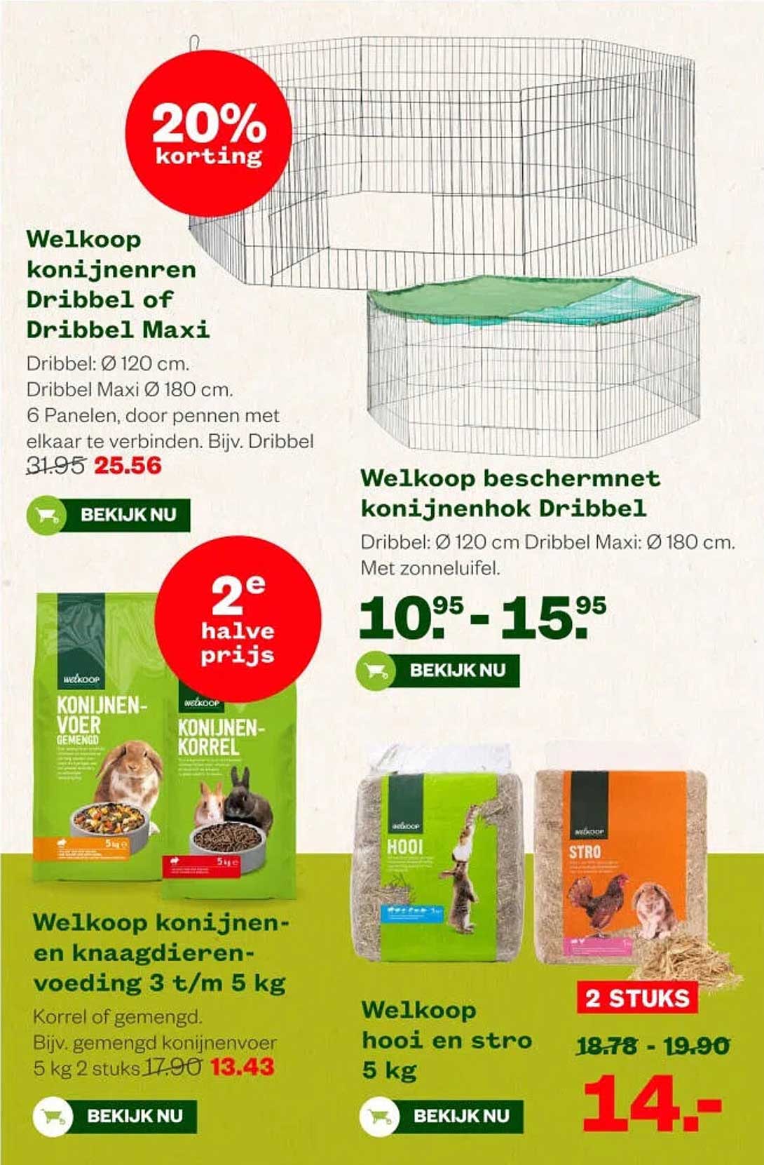 Welkoop konijnenren Dribbel of Dribbel Maxi