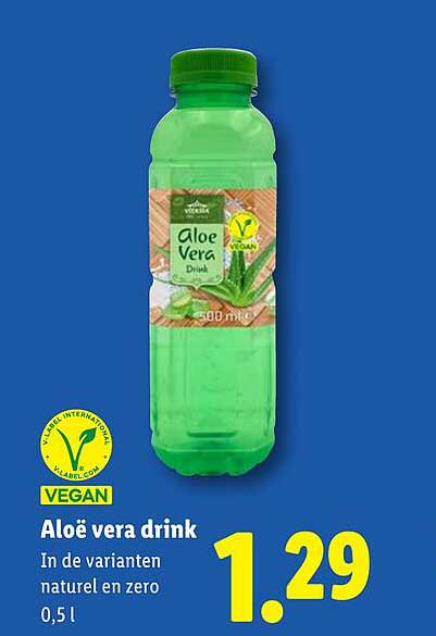 Aloë vera drink