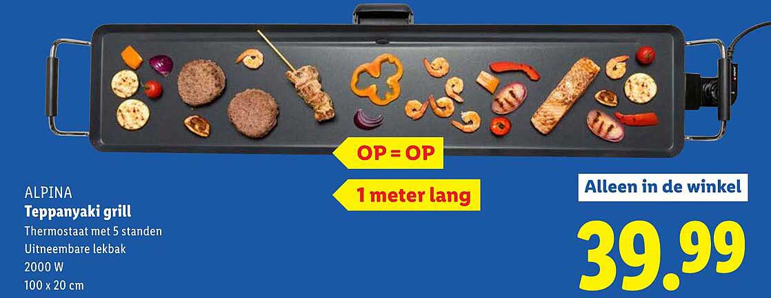 ALPINA Teppanyaki grill