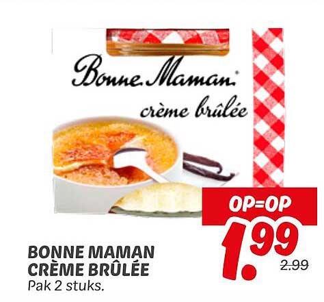 BONNE MAMAN CRÈME BRÛLÉE
