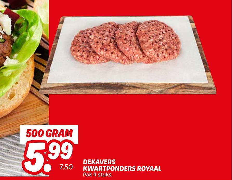 DEKAVERS KWARTPONDERS ROYAAL