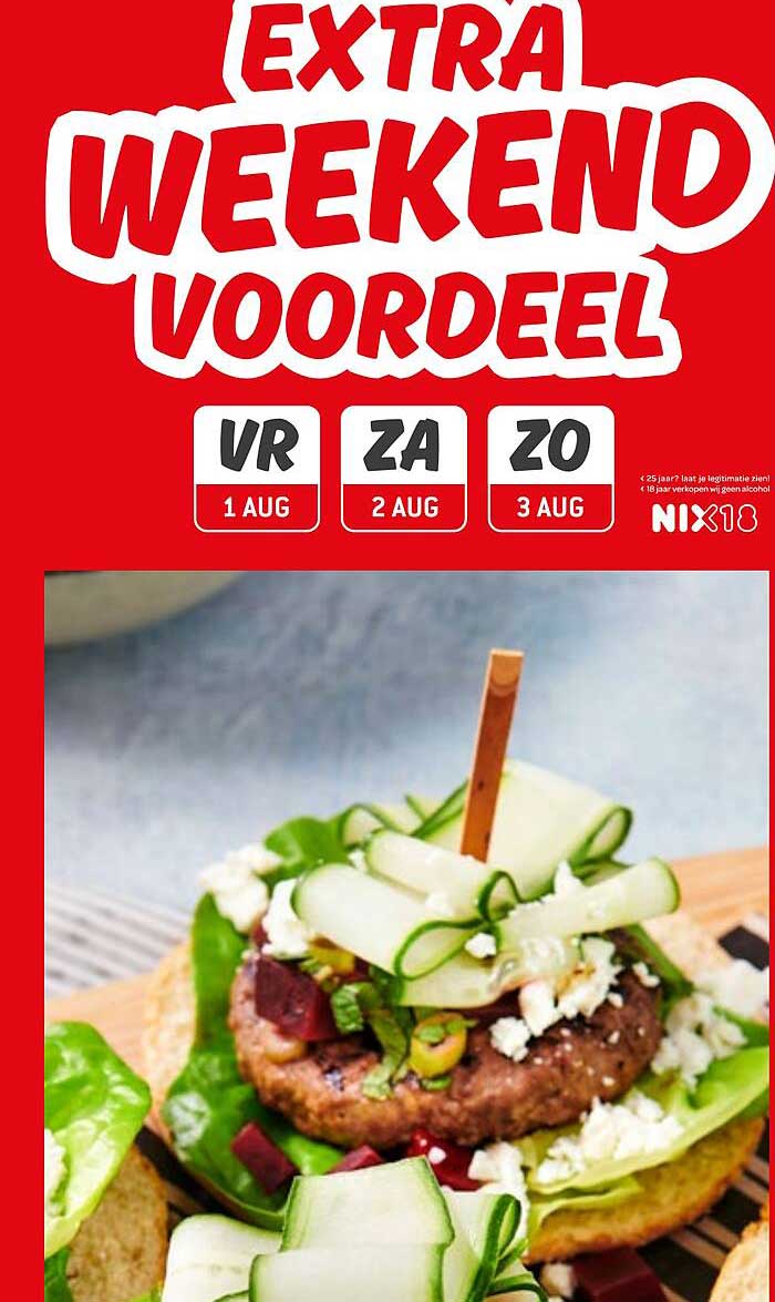 EXTRA WEEKEND VOORDEEL