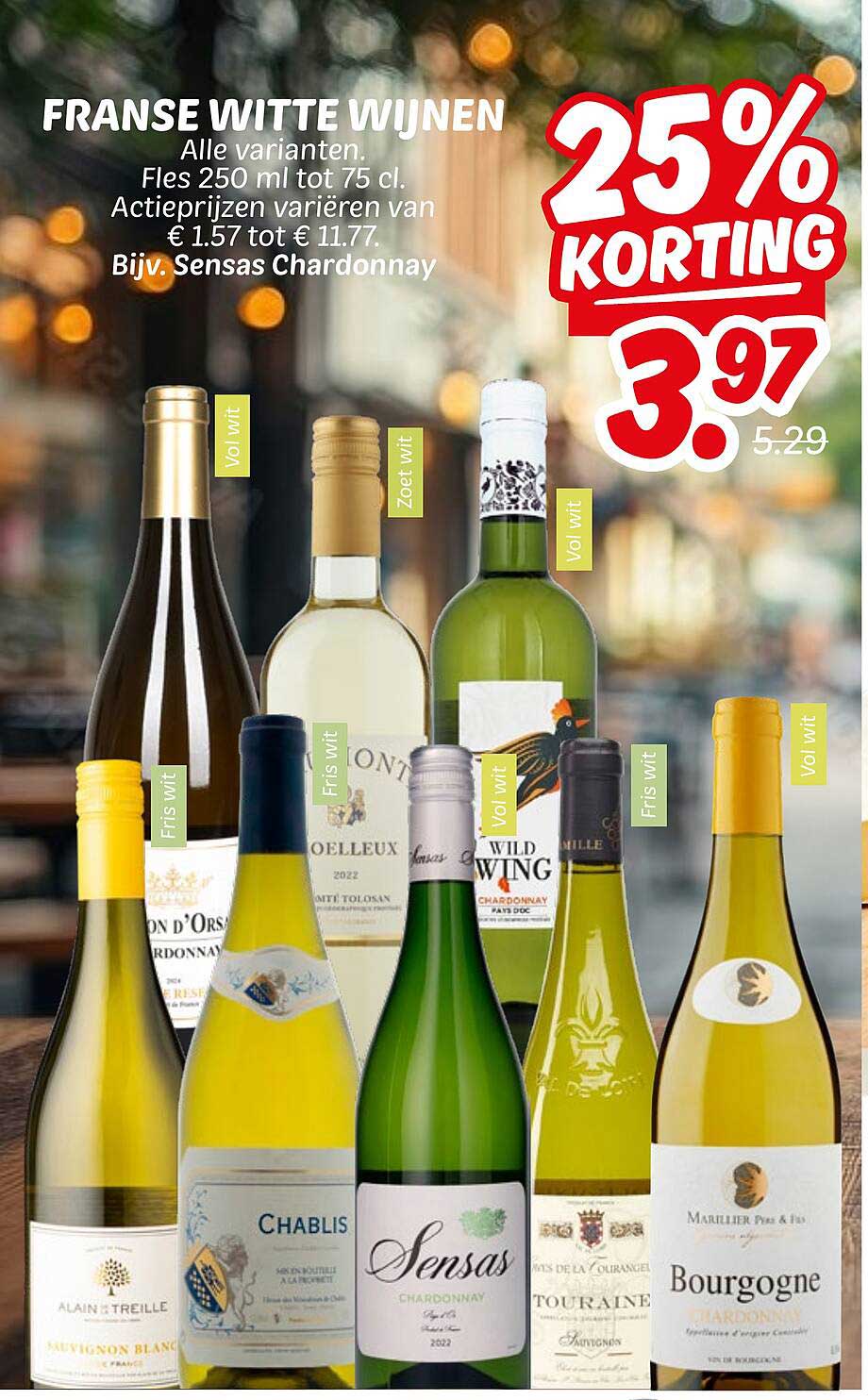 FRANSE WITTE WIJNEN